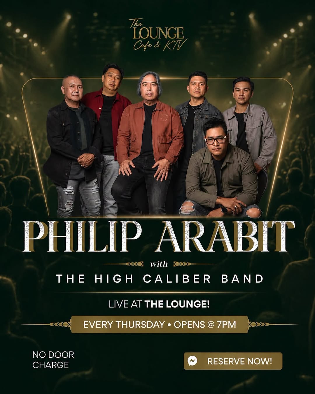 Philip Arabit with The High Caliber Band